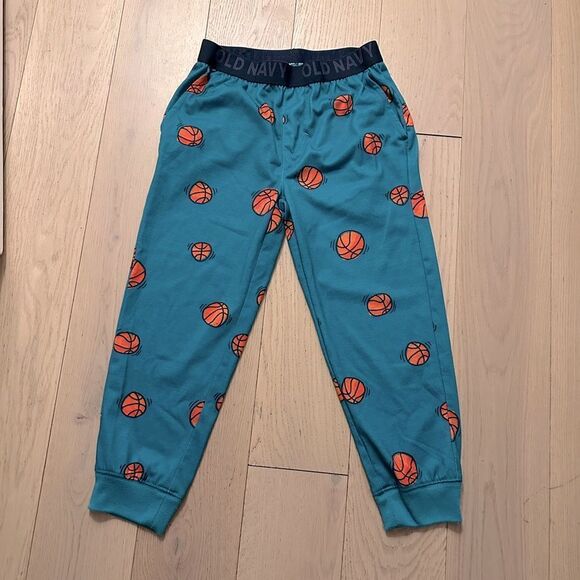 Oldnavy Printed Jersey-Knit Pajama Jogger Pants For Boys Small (6-7) - Picture 3 of 4